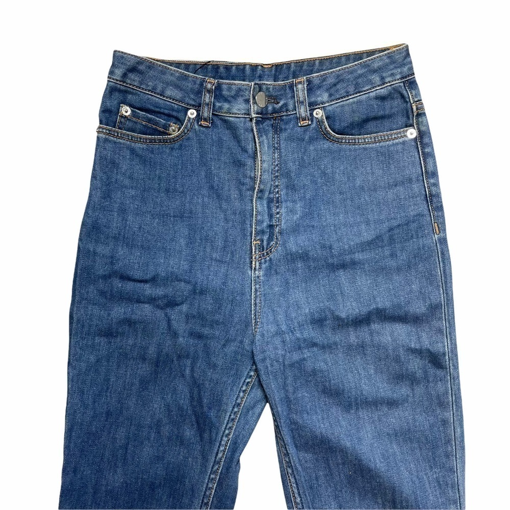 BLK DNM Spring Blue High Waisted Denim Jeans 26 - Picture 3 of 7